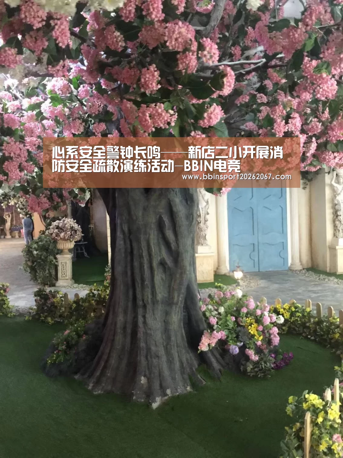 心系安全警钟长鸣——新店二小开展消防安全疏散演练活动-BBIN电竞(图1) BBIN直播